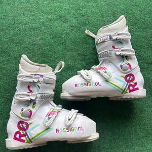 Kid's Rossignol Fun Girl Ski Boots (Used) | Mondo 24.5 (285mm)