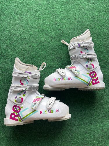 Kid's Rossignol Fun Girl Ski Boots (Used) | Mondo 24.5 (285mm)