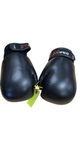 Drako 16-oz Boxing Gloves - Black
