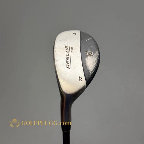 Left-Handed 4 Hybrid- Taylormade Rescue / Graphite, Regular (703)
