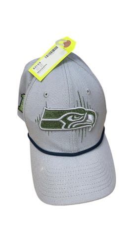 Seattle Seahawks Grey and Green Logo Hat