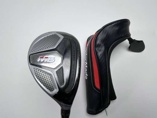 TaylorMade M6 4 Hybrid 22* Fujikura Atmos 5A 50g Senior Graphite Mens RH HC