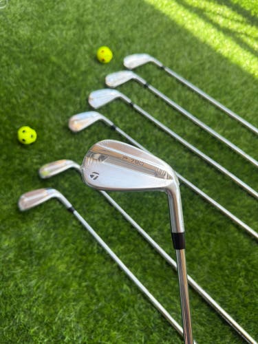 Men's 2025 TaylorMade P-790 Right Handed Iron Set Stiff Flex Steel Shaft (New)