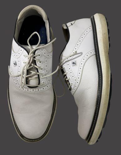 FootJoy Spikeless 57927 Golf Shoes Size 9 1/2 M White