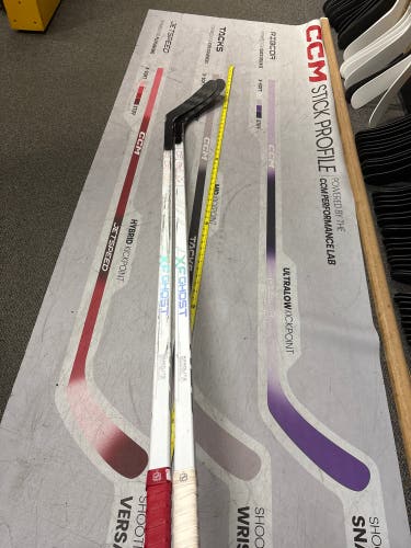 Senior CCM XF Ghost Right Handed Hockey Stick T27 80 Flex (2-Pack)