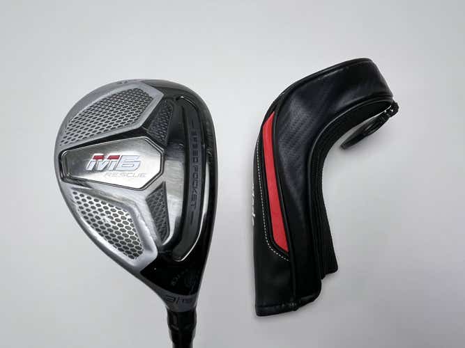 TaylorMade M6 3 Hybrid 19* Project X HZRDUS 6.0 Black 85g Stiff Graphite Mens