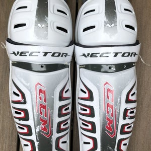Senior CCM Vector V04 14" Shin Pads (Used)