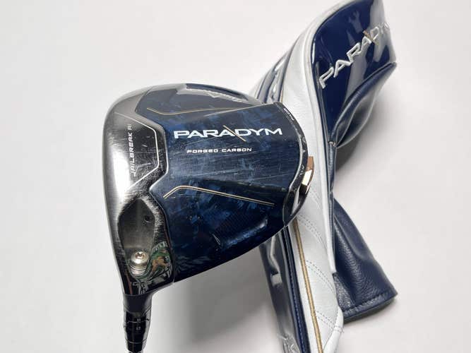 LEFTY Callaway Paradym Driver 10.5* HZRDUS 5.5 Dual Torsional Design Reg LH HC