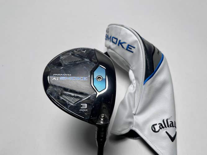 Callaway Paradym Ai Smoke Max 3 Fairway Wood 15* Tensei Blue AV Xlink Reg RH HC