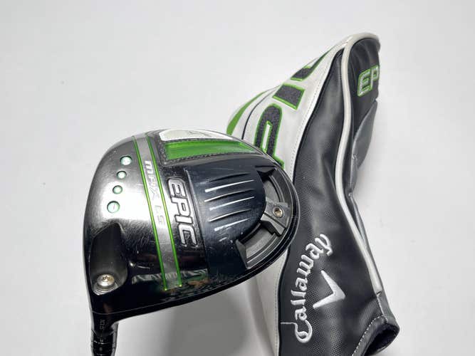 LEFTY Callaway EPIC Max LS Driver 10.5* Mitsubishi Chemical MMT 60g Stiff LH HC