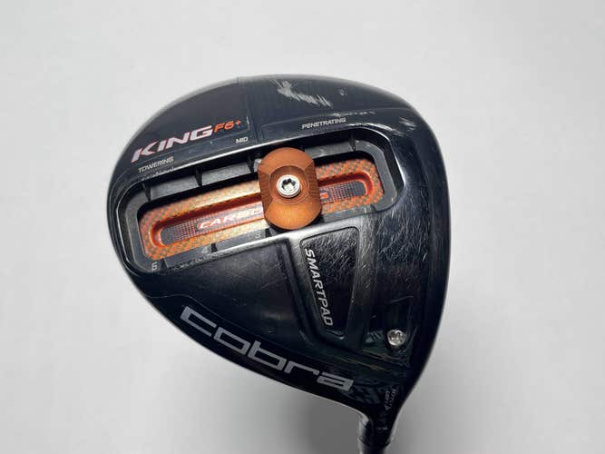 Cobra KING F6 Plus Driver 10.5* Matrix Ozik MFS Black Tie 65g Stiff RH -1''