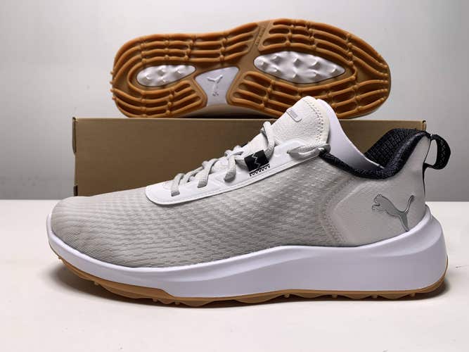 Puma Fusion Crush Sport Golf Shoes Gray Men's SZ 8.5 (379204 06) NIB