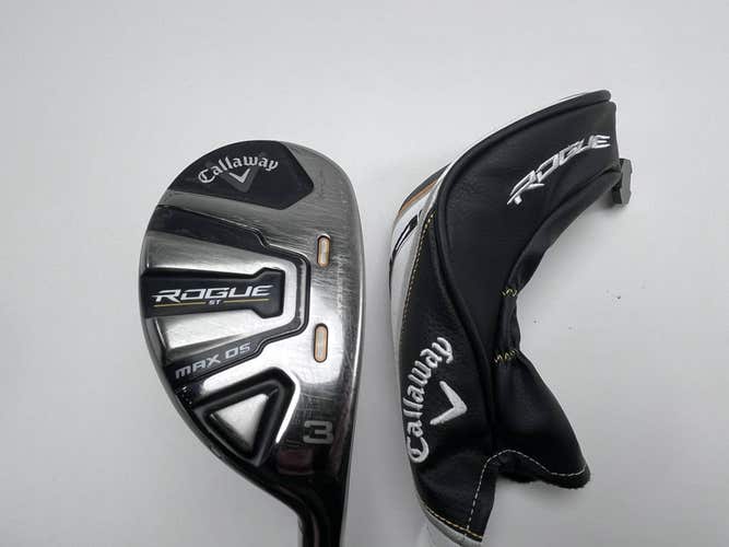 Callaway Rogue ST Max OS 3 Hybrid 19* HZRDUS RDX Smoke 6.5 Black XStiff RH HC