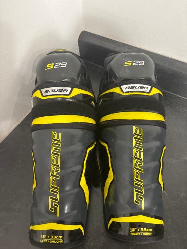 Bauer Supreme S29 13" Shin Pads (Used)