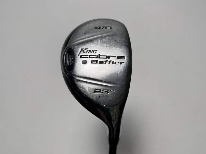 Cobra Baffler 2005 4 Hybrid 23* Aldila NV HL 65g Stiff Graphite Mens RH
