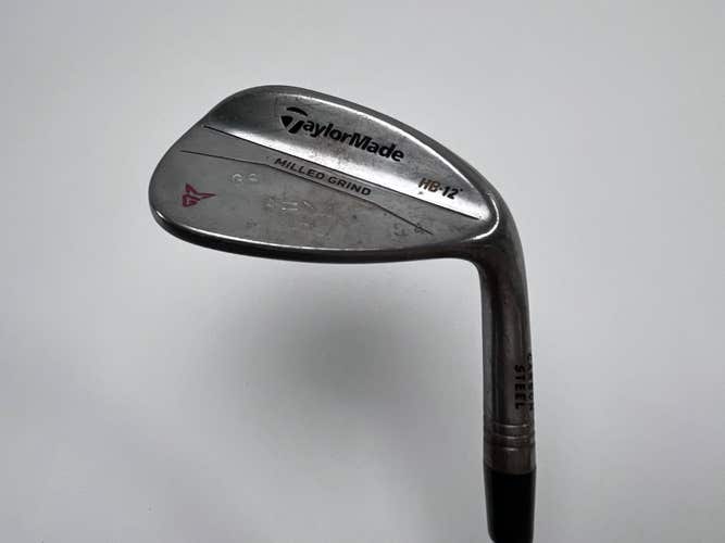 TaylorMade Milled Grind Raw Sand Wedge SW 54* 12 HB DG S400 Stiff RH +1/2''