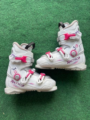 Kid's Tecnica JT3 Ski Boots (Used) | Mondo 23.5 (275mm)