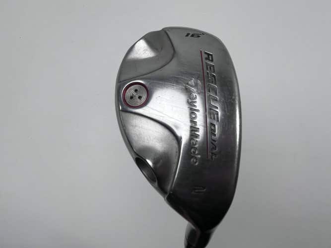 TaylorMade Rescue Dual 2 Hybrid 16* 65g Stiff Graphite Mens RH