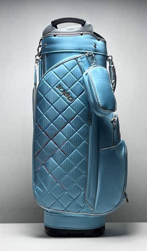 XXIO Classic Cart Bag Light Blue 15-Way Divide Single Strap Golf Bag NEW