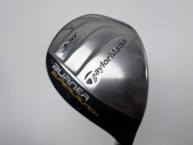 TaylorMade Burner Superlaunch 3 Hybrid 18* REAX 60g Senior Graphite Mens RH