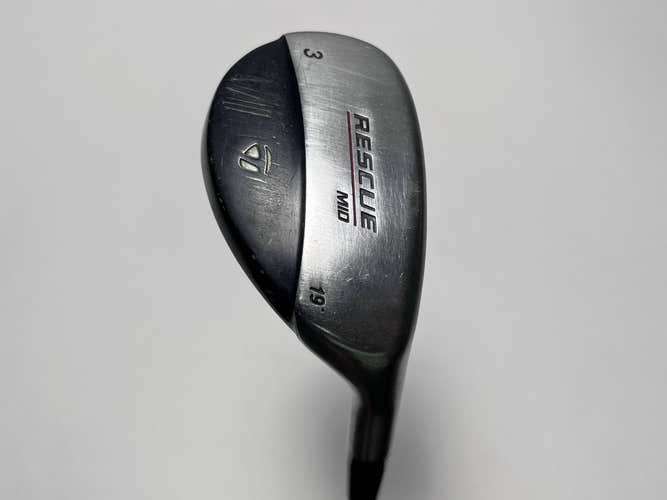 TaylorMade Rescue Mid 3 Hybrid 19* Fujikura Banzai Senior Graphite Mens RH