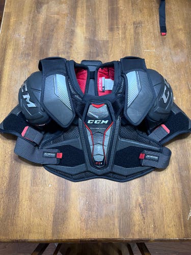 Large Senior CCM JetSpeed FT1 Shoulder Pads Pro Stock (Used)