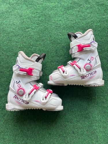 Kid's Tecnica JT3 Ski Boots (Used) | Mondo 21.5 (255mm)
