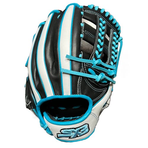 12.00” Cross Weave Black Teal Edition ( Lefty)