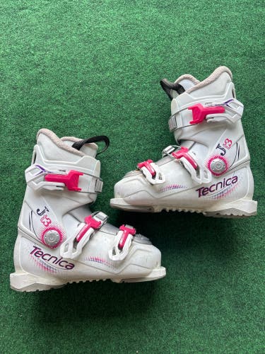 Kid's Tecnica JT3 Ski Boots (Used) | Mondo 21.5 (255mm)