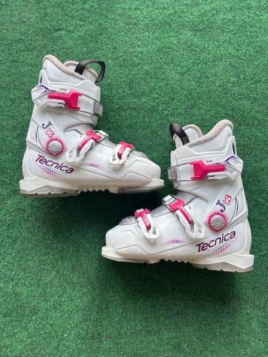 Kid's Tecnica JT3 Ski Boots (Used) | Mondo 23.5 (275mm)
