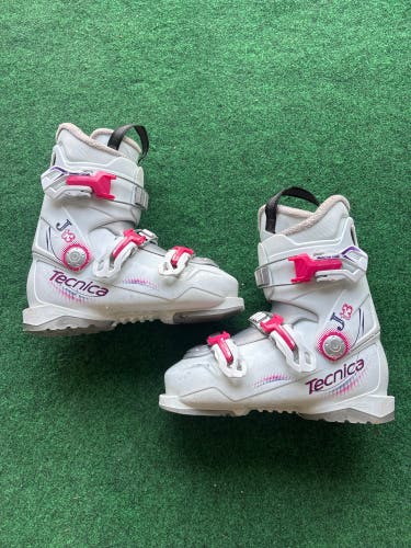 Kid's Tecnica JT3 Ski Boots (Used) | Mondo 23.5 (275mm)