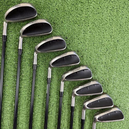 Cleveland Launcher HB Turbo Iron Set 4-PW DW Miyazaki Regular Flex Left Handed