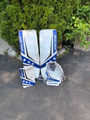 34" 2024 Bauer Supreme Shadow Regular Goalie Full Set Pro Stock (Used)