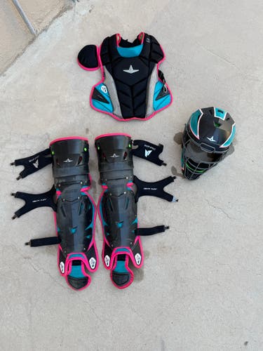Black All Star MVP Pro Catcher's Set (Used)