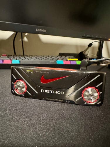Nike Method Converge B1-01 Right Handed Putter 34" W/ Original Nike Grip (Used)
