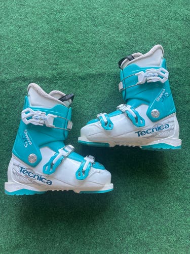 Kid's Tecnica Sheeva JT3 Ski Boots (Used) | Mondo 24.5 (290mm)