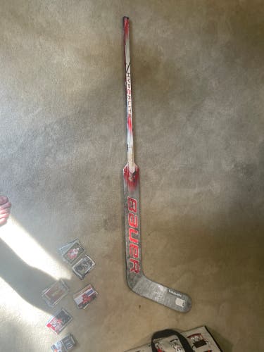 Intermediate Bauer Vapor Hyperlite 2 Regular Goalie Stick 23" Paddle (Used)
