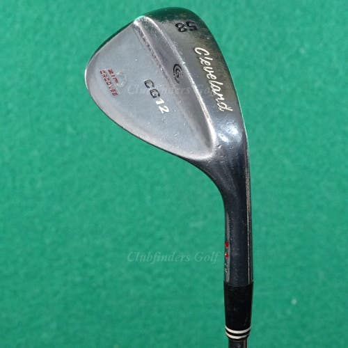 Cleveland CG12 Chrome 58-12 58 Lob Wedge Cleveland Traction Steel Wedge Flex