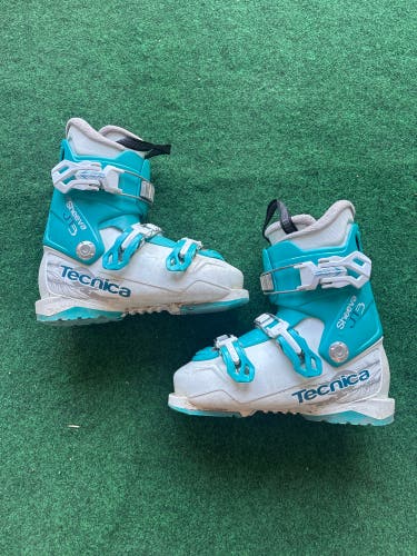 Kid's Tecnica Sheeva JT3 Ski Boots (Used) | Mondo 22.5 (275mm)