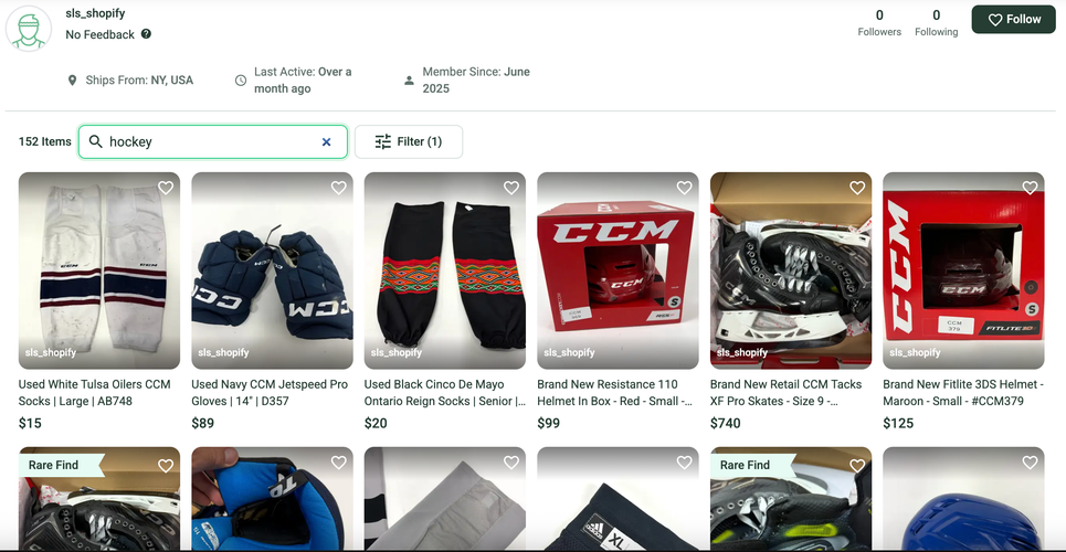 DO NOT BUY FROM SLS_SHOPIFY! THIS IS A SCAM ACCOUNT STEALING FROM TOPFLIGHTHOCKEY!