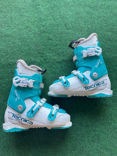 Kid's Tecnica Sheeva JT3 Ski Boots (Used) | Mondo 24.5 (290mm)