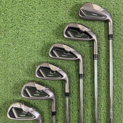 Taylormade RBZ Rocketballz Iron Set 5-PW Stiff Flex Steel Right Handed