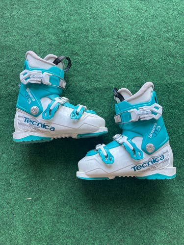 Kid's Tecnica Sheeva JT3 Ski Boots (Used) | Mondo 23.5 (275mm)
