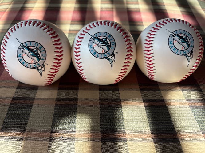 Inaugural Season 1993 Florida Marlins Baseballs