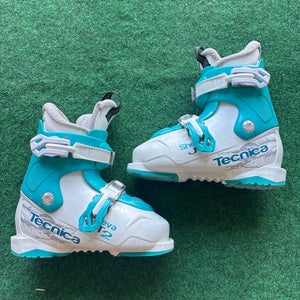 Kid's Tecnica Sheeva JT2 Ski Boots (Used) | Mondo 19.5 (235mm)