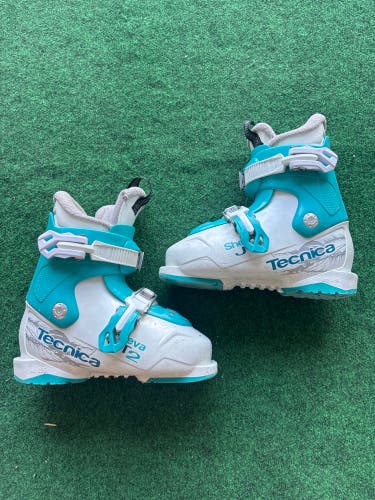 Kid's Tecnica Sheeva JT2 Ski Boots (Used) | Mondo 19.5 (235mm)