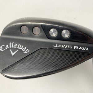 Callaway Jaws Raw Black Plasma Lob Wedge LW 58* 10S DG Spinner Tour Issue RH