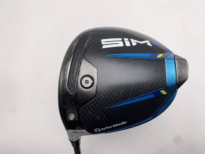 LEFTY TaylorMade SIM2 Driver 10.5* HZRDUS Smoke Green 6.5 70g XStiff LH