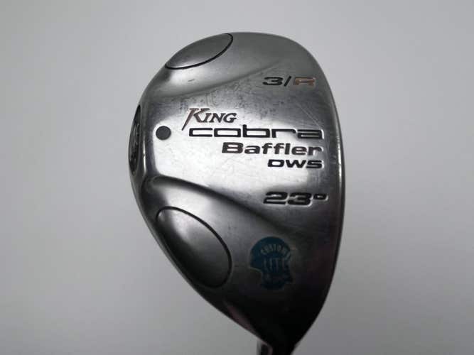 Cobra Baffler DWS 3 Hybrid 23* Aldila NV HL 60g Senior Graphite RH Oversize Grip