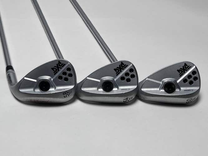 PXG 0311 Milled Sugar Daddy II Wedge Set 50* 10 54* 10 58* 10 KBS $-Taper Steel